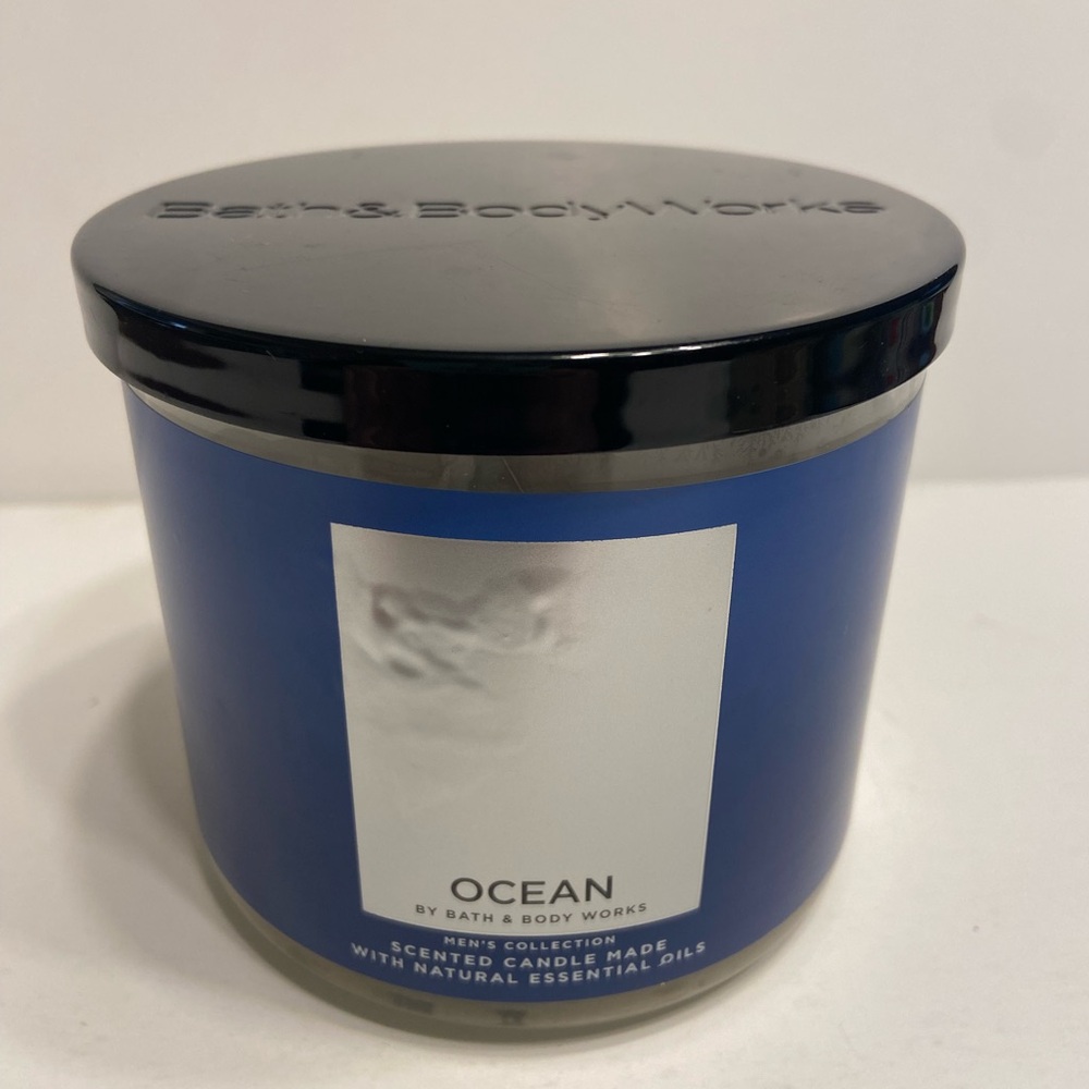 Bath & Body Works Ocean 3-Wick Candle NEW